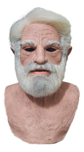 Encontraproduto.com.br - Máscara De Idoso Realista Para Diversao Carnaval