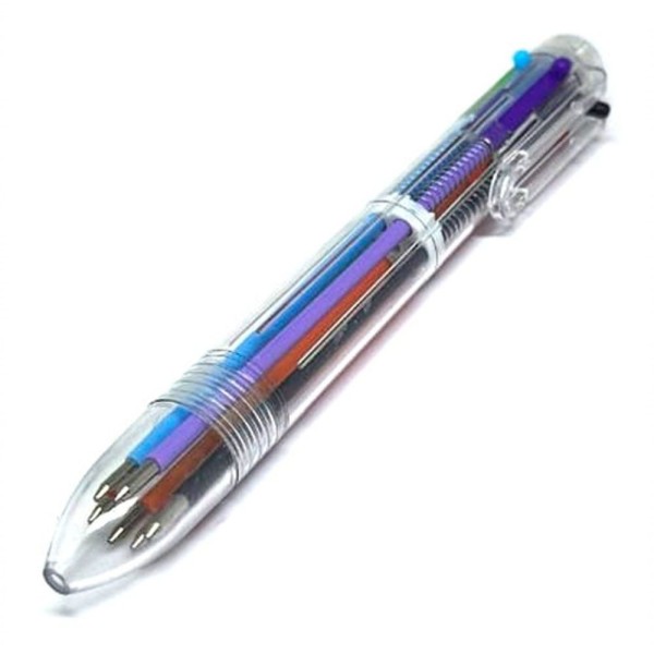 Encontraproduto.com.br - Bloco De Notas Coloridos Caneta Multicor Clips E Prendedor