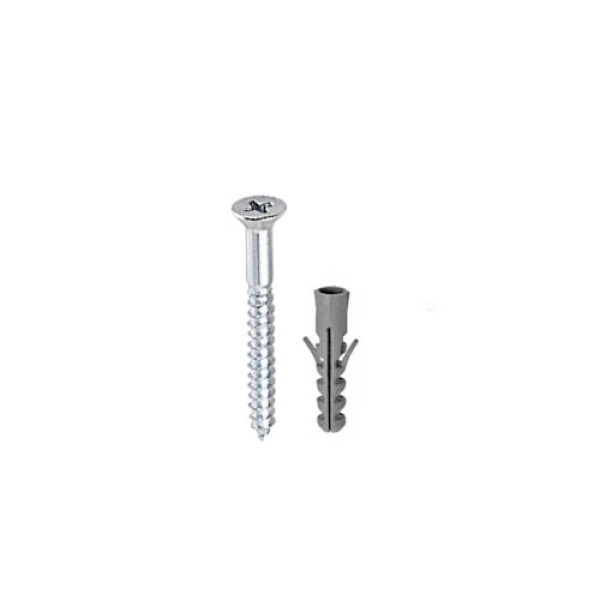Parafuso Cabeça Chata com Bucha N° 5 3,5 x 30mm 10 Peças - JAPI
