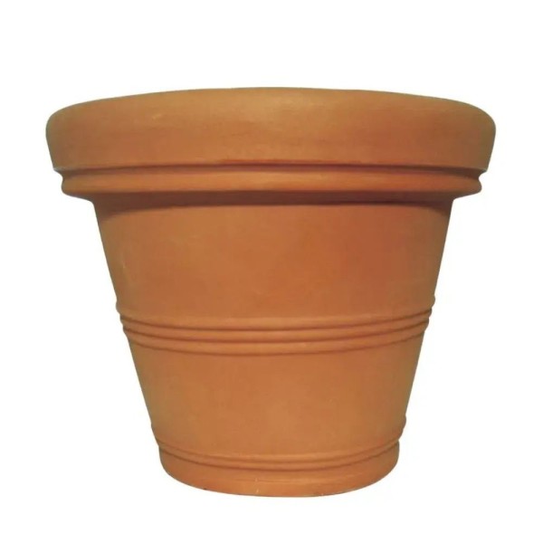 Encontraproduto.com.br - Vaso Borda Dupla 11 Japi Terracota