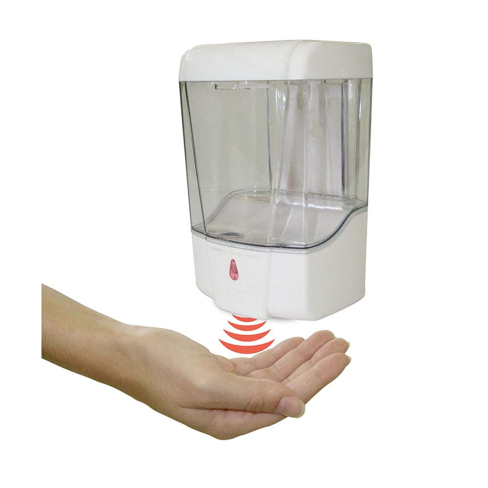 Encontraproduto.com.br - Porta sabonete líquido automático branco Japi