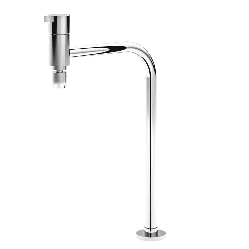 Encontraproduto.com.br - Torneira Alta 90º de Mesa com Arejador Articulável Áquila Japi Astra