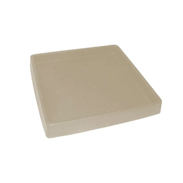 Encontraproduto.com.br - Prato Quadrado Cimento 38cm - JAPI