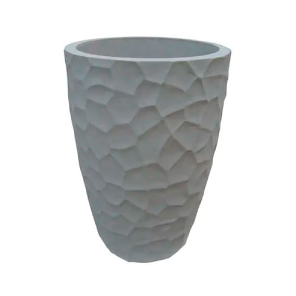 Encontraproduto.com.br - Vaso Cônico Prisma Mármore 41x60cm - JAPI
