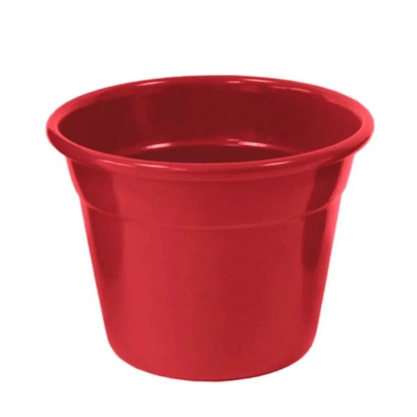 Encontraproduto.com.br - Vaso Alumínio 11cm Soleil Vermelho Japi