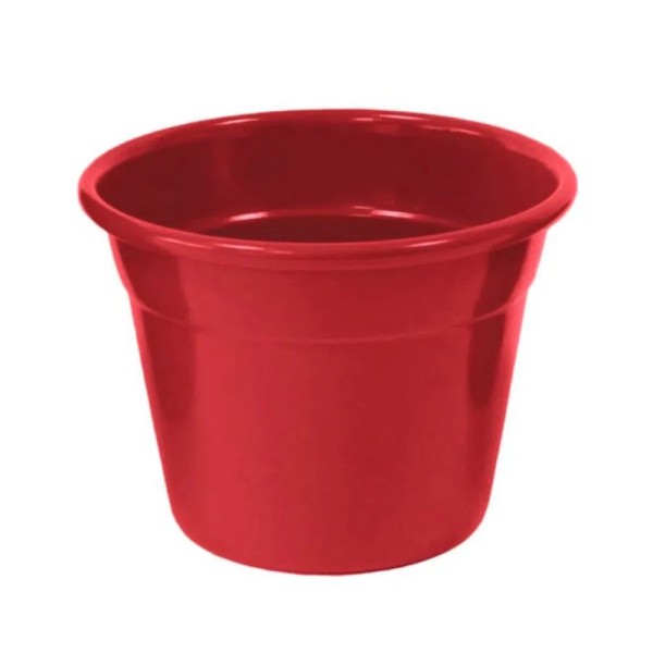 Encontraproduto.com.br - Vaso Alumínio 15cm Soleil Vermelho Japi