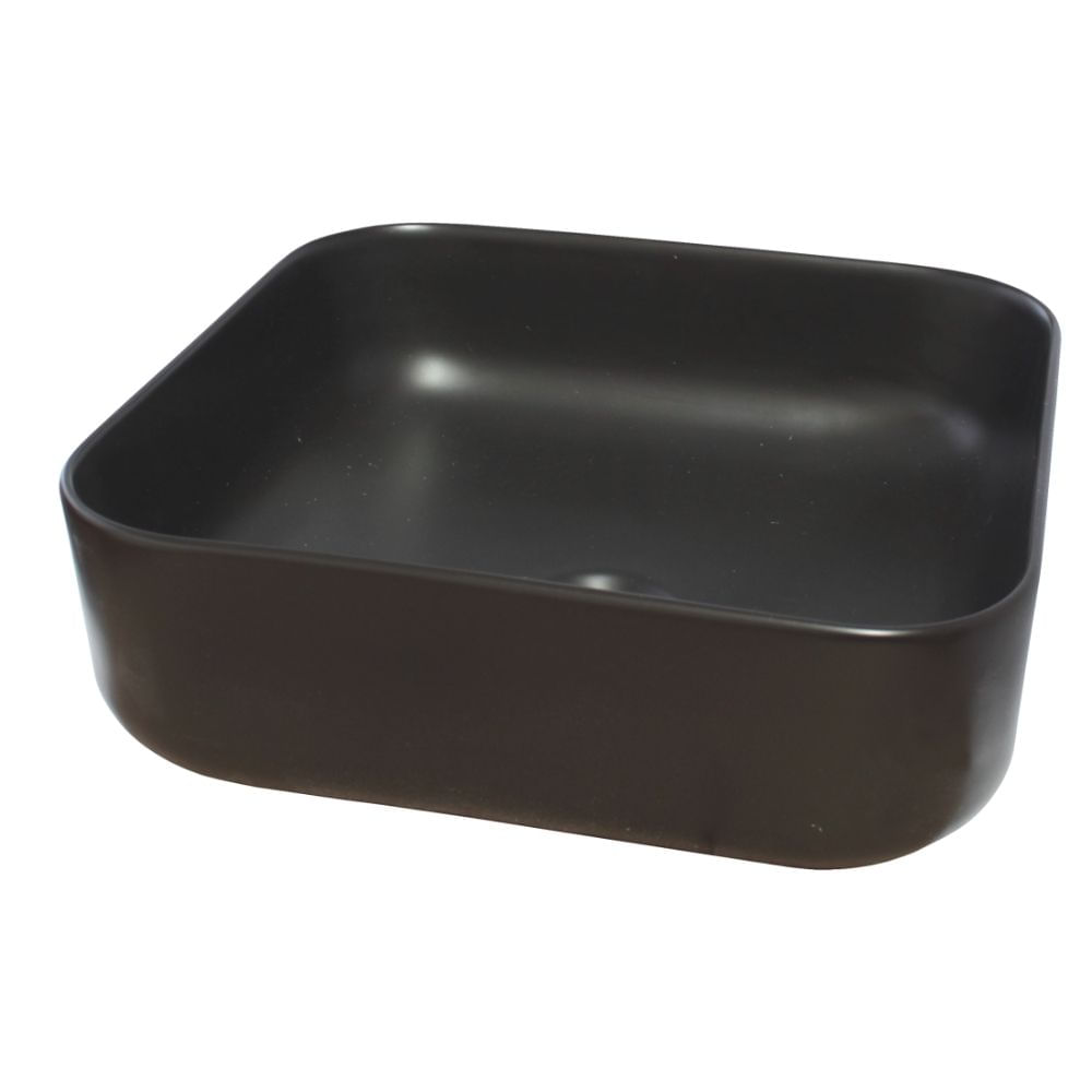 Encontraproduto.com.br - Cuba Apoio Sottile Quadrada Preto Fosco Japi Astra