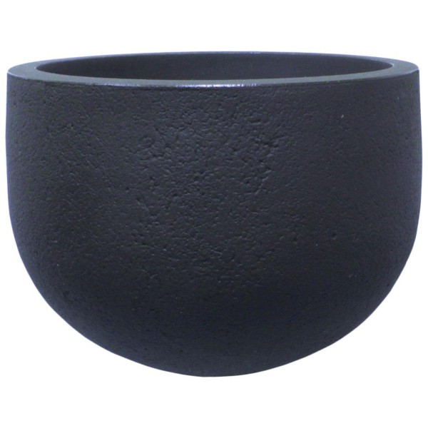 Encontraproduto.com.br - Vaso Japi Redondo Rustico Grafitte 45X35cm JVRRG45