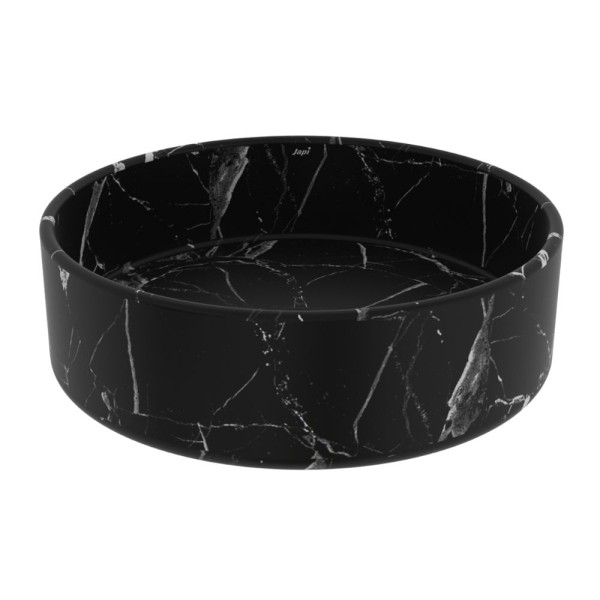 Encontraproduto.com.br - Cuba De Apoio Sottile Redonda Nero Japi Astra