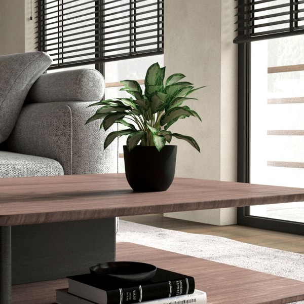 Encontraproduto.com.br - Vaso Decorativo Concept Redondo Chumbo N1 VCRE1 Japi