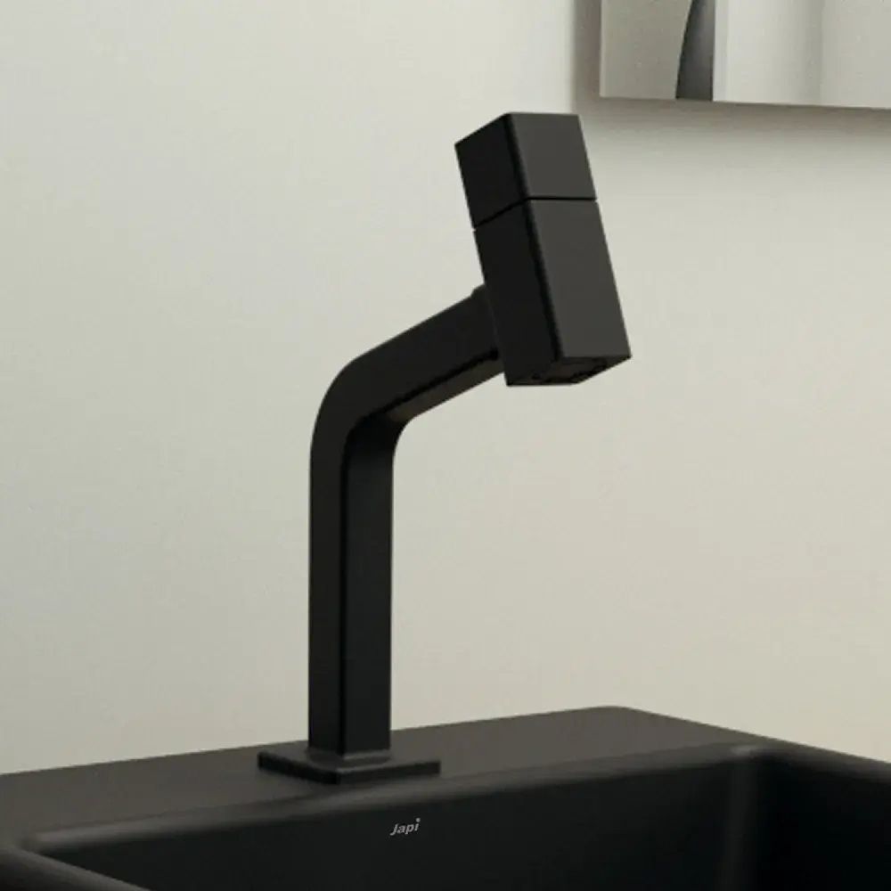 Encontraproduto.com.br - Torneira Japi Arezzo Smart Splendore 1197AZSK de Bancada Preta