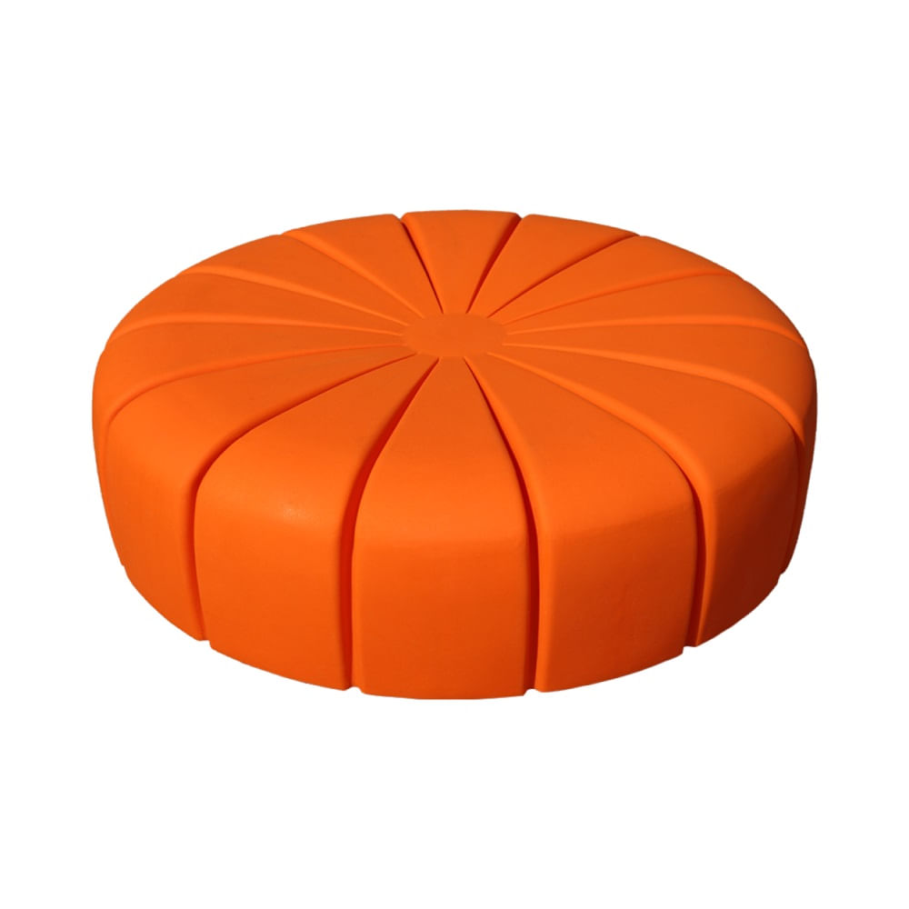 Encontraproduto.com.br - Puff Iupi 85 cm Japi Studio Laranja Neon
