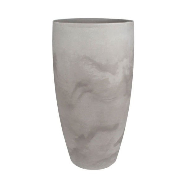 Encontraproduto.com.br - Vaso Cônico Slim Liso 45 Cimento JVSLCQ45 - Japi