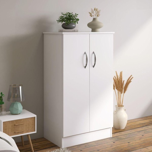 Encontraproduto.com.br - Armário Organizador Multiuso 2 Porta Sapateira