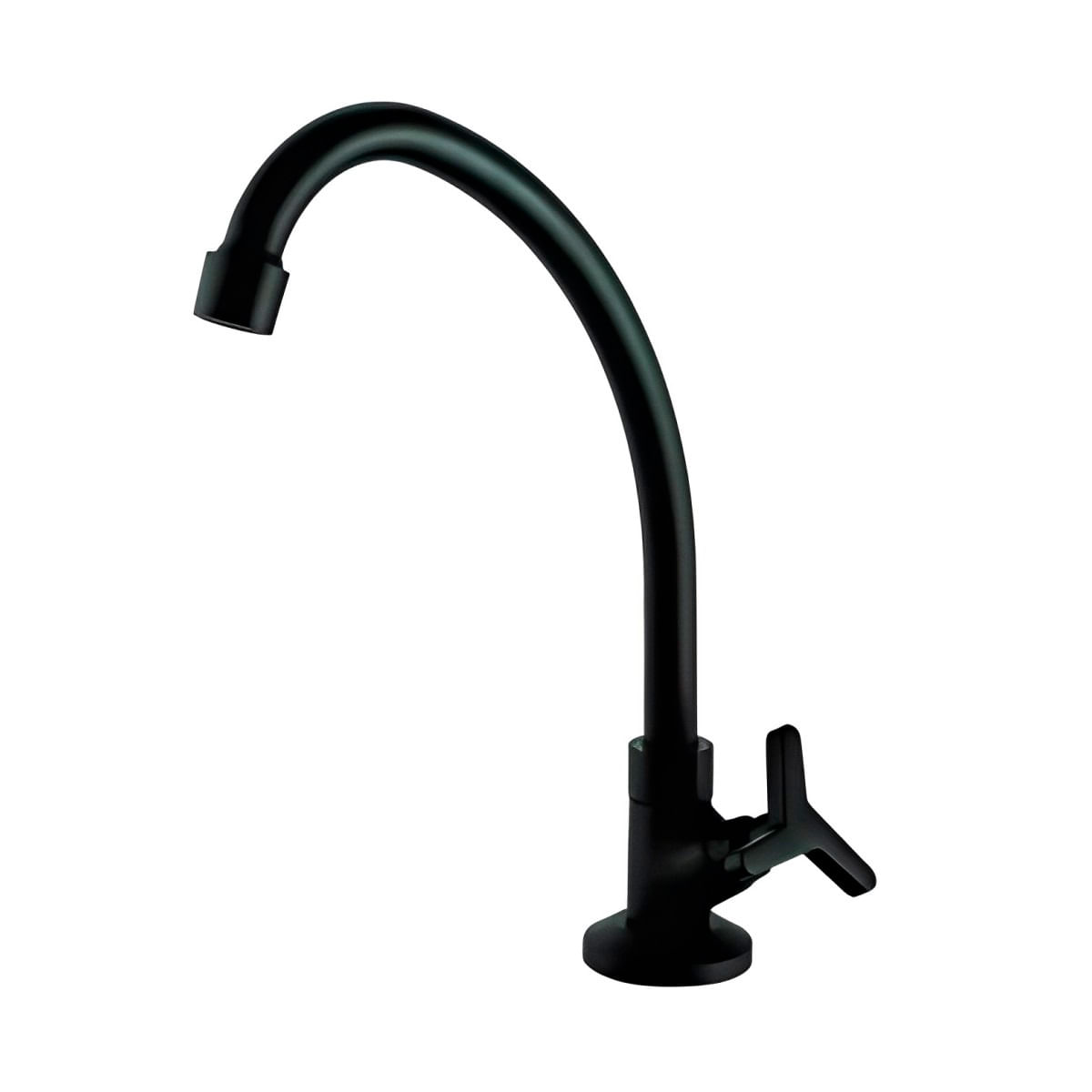 Torneira Cozinha Bancada C15 1/4V Meber Preto Matte