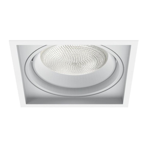 Encontraproduto.com.br - Spot De Embutir Dirigível Quadrado Par30 E Cdmr Branco Il4729Bmtx Interlight