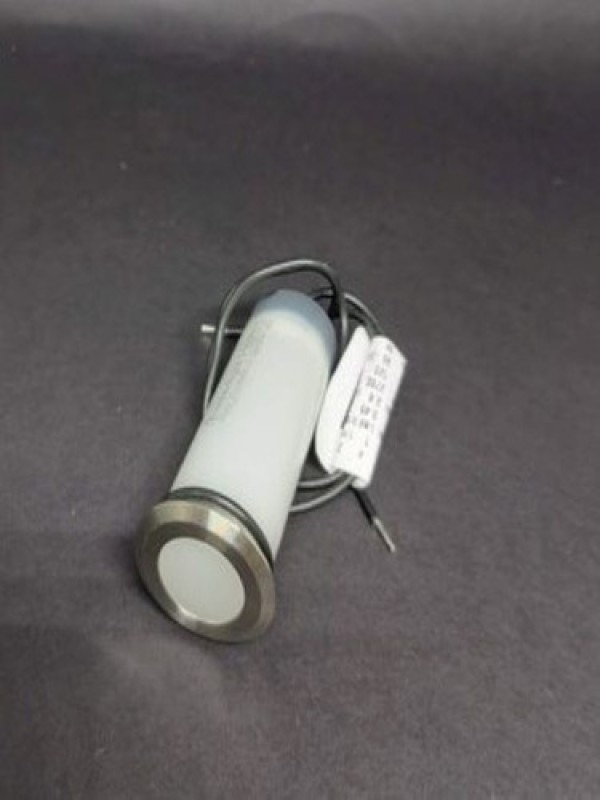Balizador De Embutir Redondo Led 0,45W 2700K Luz Amarela Stick Interlight