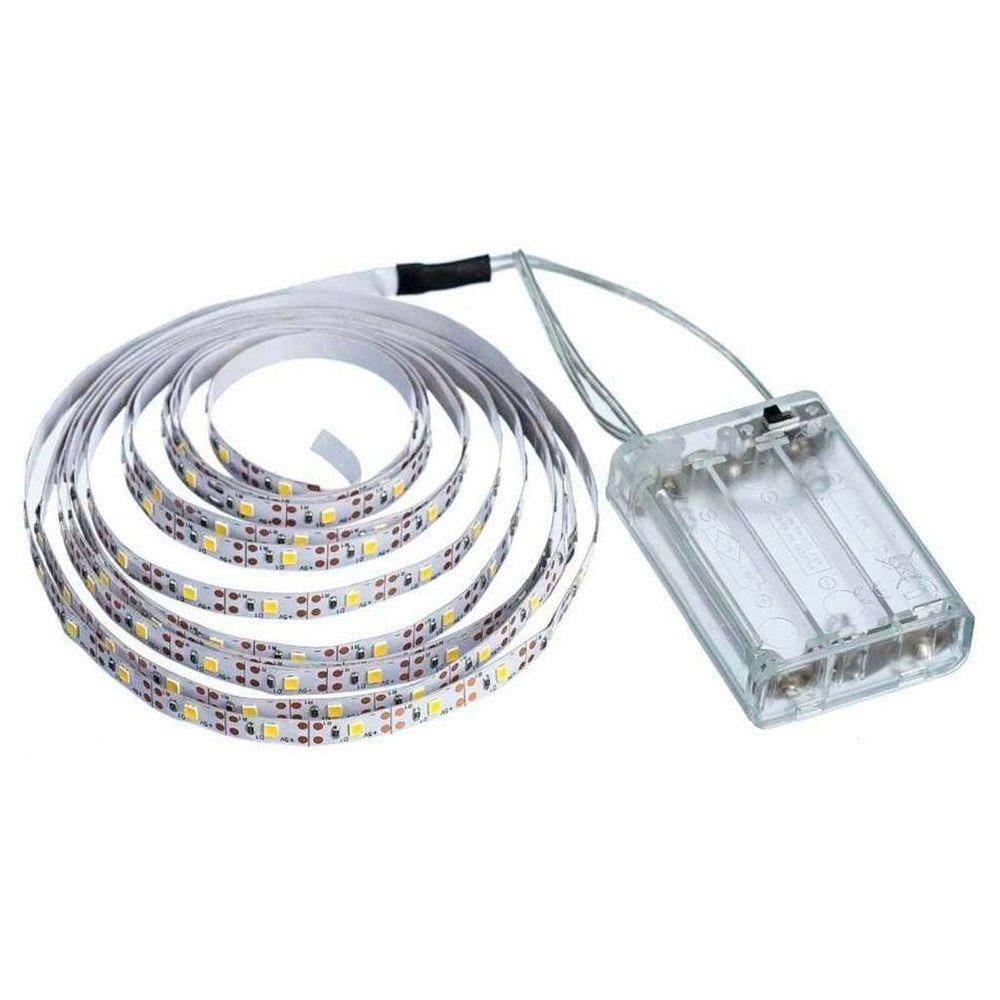 Fio Fita LED Luz Colorida 120 Lâmpadas LED 2m À Pilha