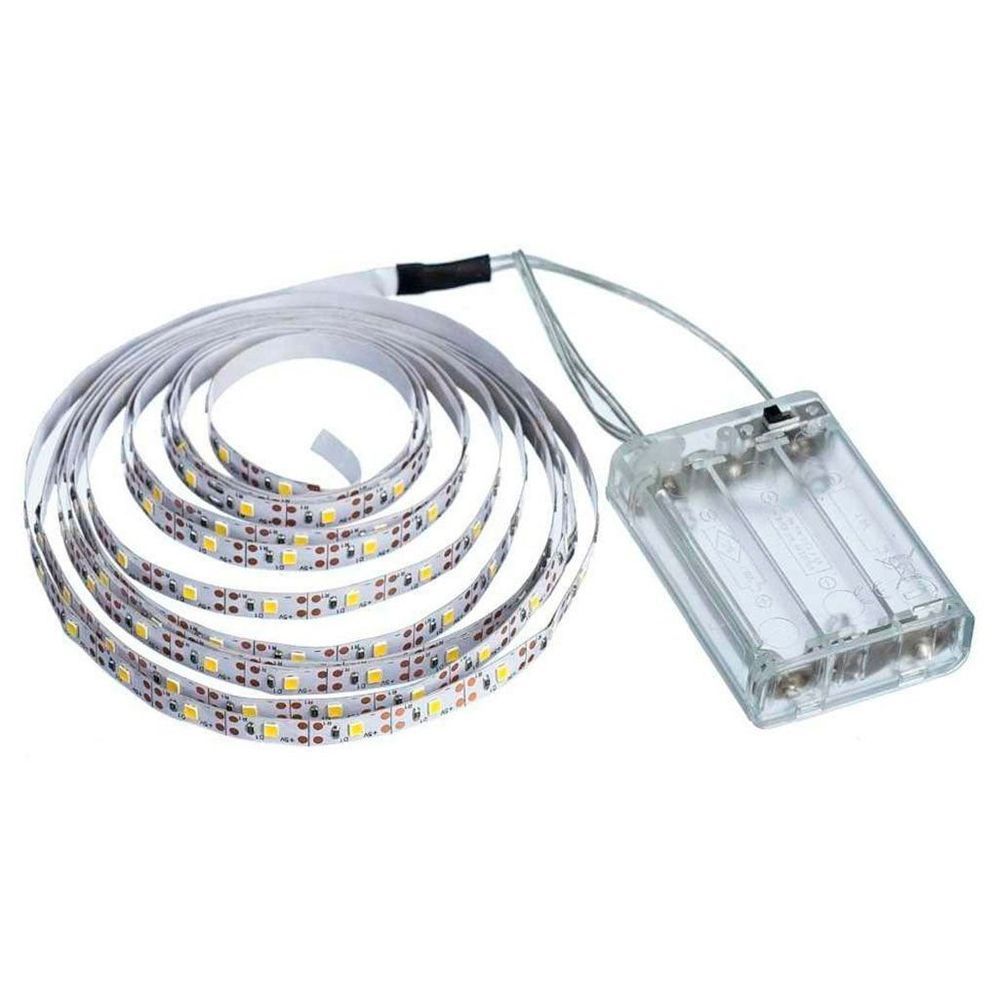 Encontraproduto.com.br - Fio Fita LED Luz Colorida 120 Lâmpadas LED 2m À Pilha