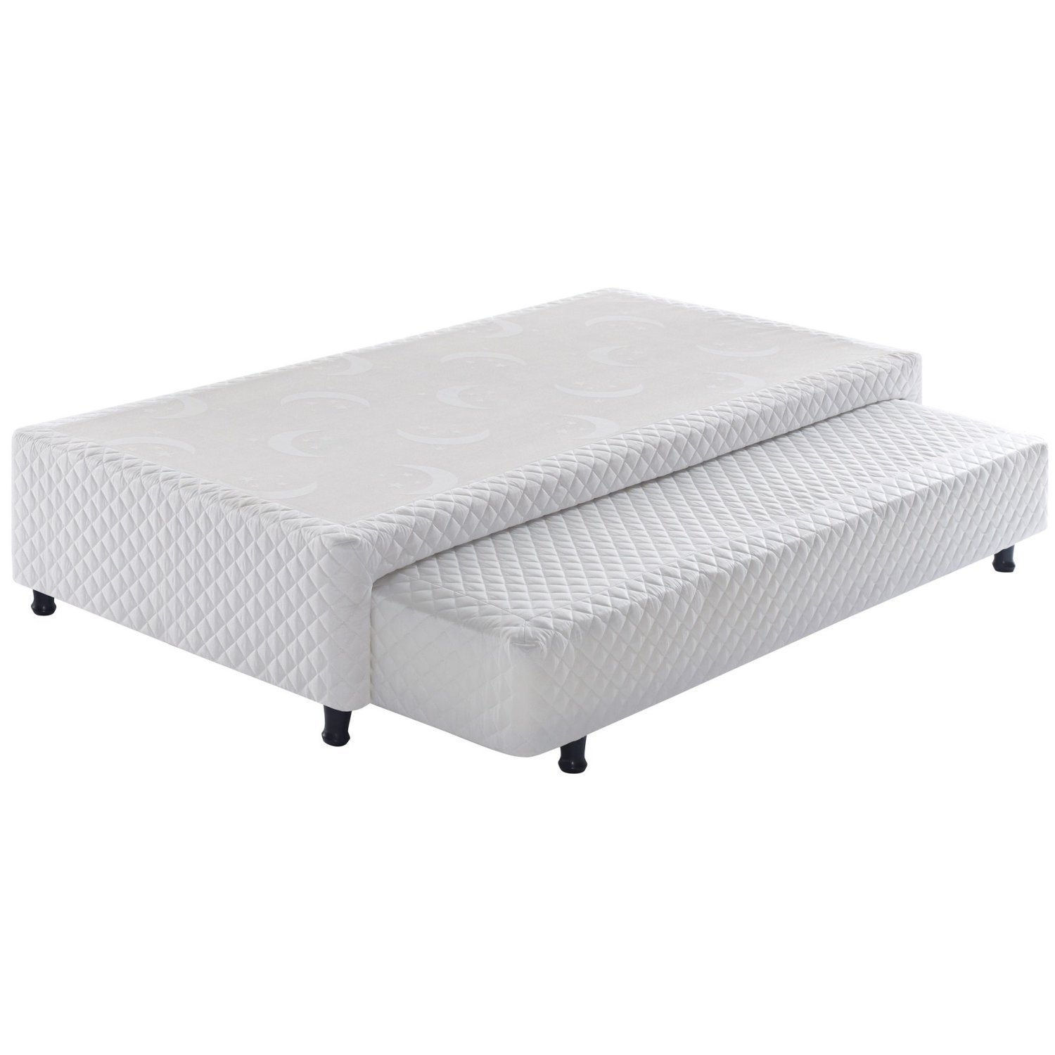Sommier Solteiro com Cama auxiliar com Mola Verticoil BR c/ Sistema Antiácaro, Antifungo e Antialérgico-88x188x36