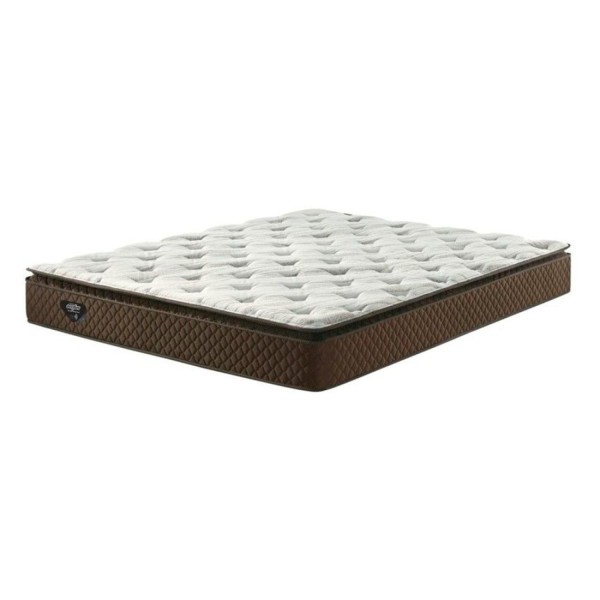 Encontraproduto.com.br - Colchão Casal 28x138x188cm Molas Ensacadas Wide Comfy Marrom
