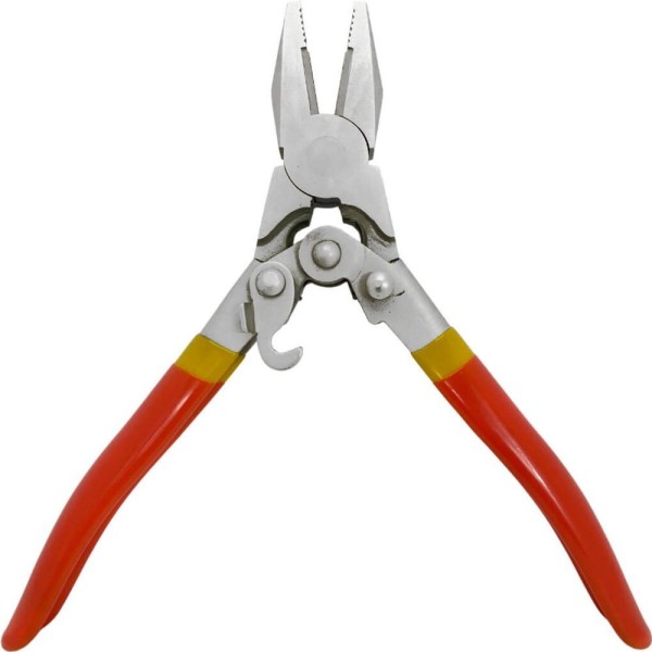 Encontraproduto.com.br - Alicate Universal Dupla Força 20cm Emborrachado Com Trava De Segurança