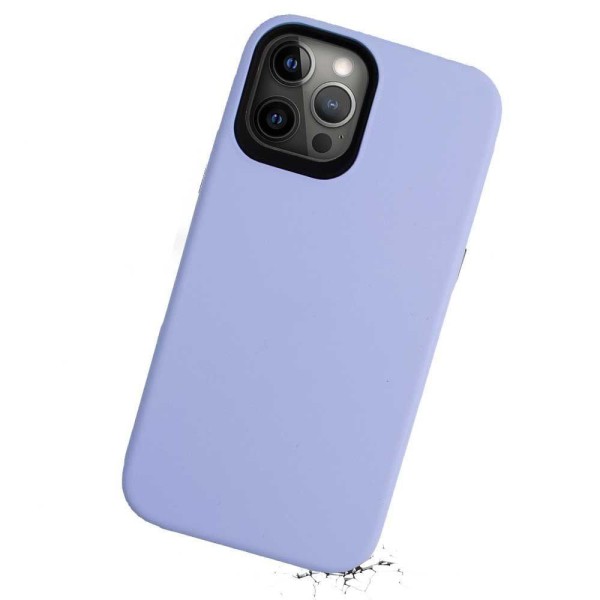 Encontraproduto.com.br - Double Lux Case Para Iphone 12 Pro Max Roxa - Capa Antichoque Dupla