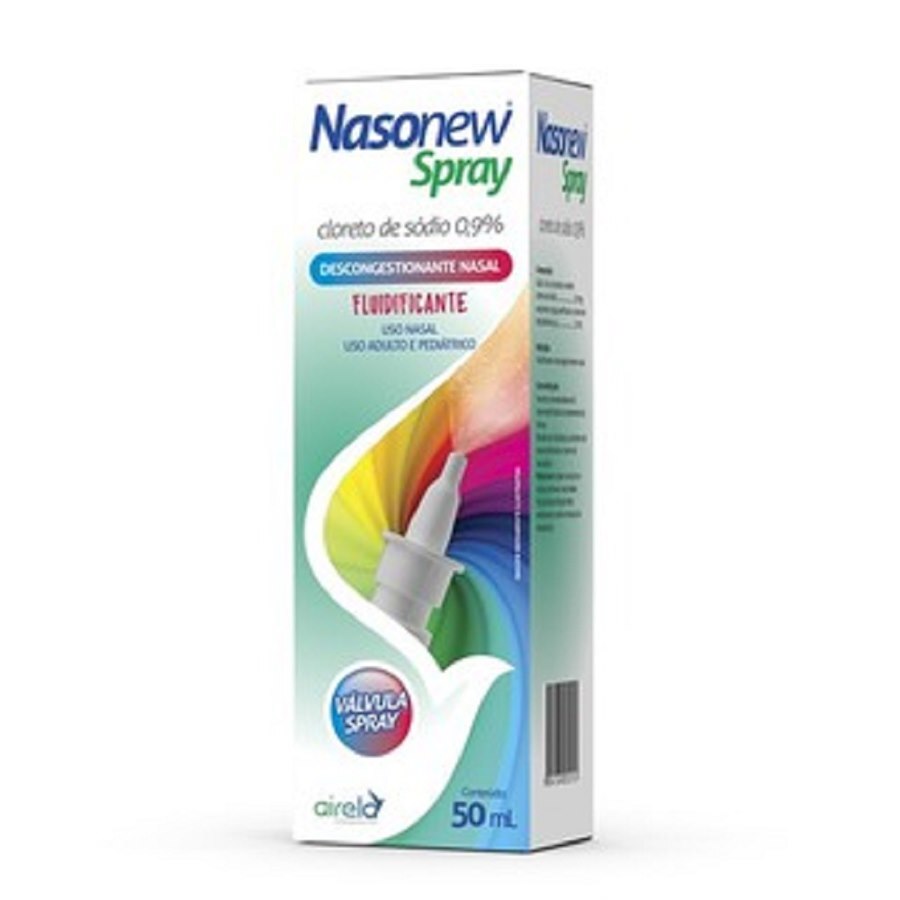 Encontraproduto.com.br - Nasonew Airela 0,9% Solução Nasal Em Spray 50ml