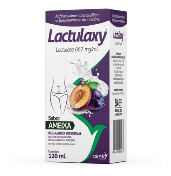 Lactulaxy Regulador Intestinal Ameixa Lactulose 120ml