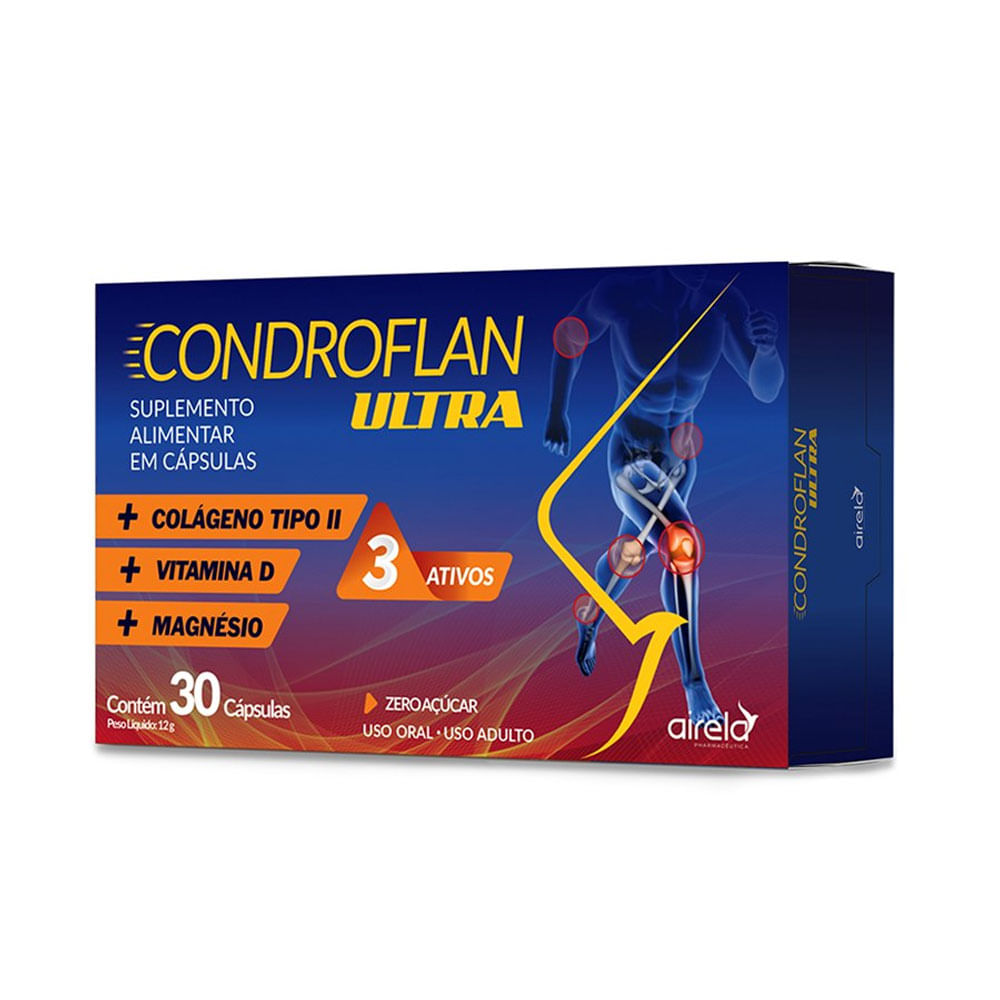 Encontraproduto.com.br - Condroflan Ultra Com 30 Capsulas