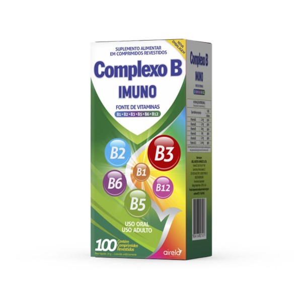 Encontraproduto.com.br - Complexo B 100 Comprimidos