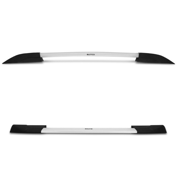 Encontraproduto.com.br - Rack de Teto Longarina Ford Ranger CD 2013 a 2022 Bepo Executive Cromado com Acabamento Polido