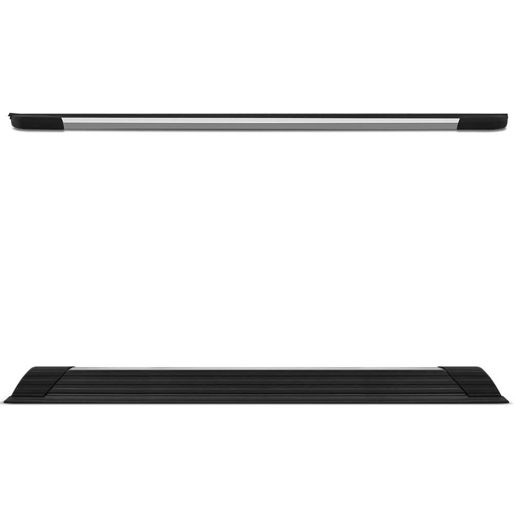 Encontraproduto.com.br - Estribo Lateral Tracker 2014 2015 2016 2017 2018 2019 2020 2021 SUV II Preto Frente Polida