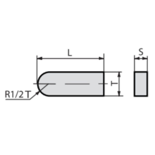 Encontraproduto.com.br - Pastilha De Solda Est Metal Duro - Tipo Sms M25a - Classe K10