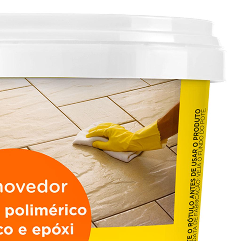 Encontraproduto.com.br - Limpa Rejunte 250g Acrílico e Epoxi Incolor Quartzolit