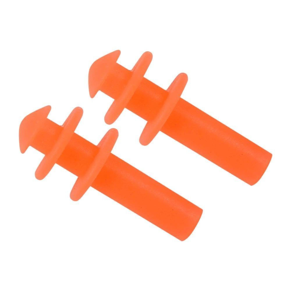 Protetor Auricular De Natação Silicone I Poker Cor Laranja