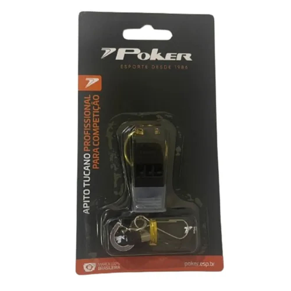Encontraproduto.com.br - Apito Profissional com Bocal Tucano Poker