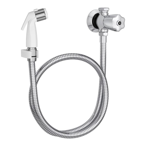Encontraproduto.com.br - Ducha Higiênica Deca Com Registro E Derivação 1984 C50 Cromado