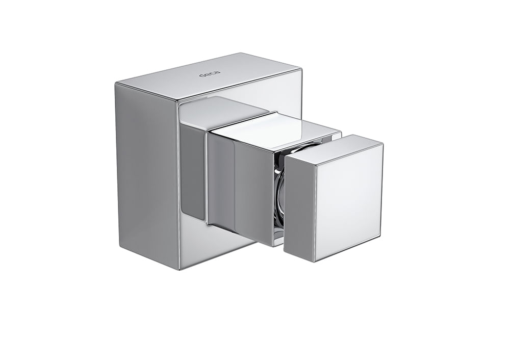 Encontraproduto.com.br - Acabamento Deca Para Registro Gaveta e Pressão Banheiro 1.1/2 C86 Cubo Cromado