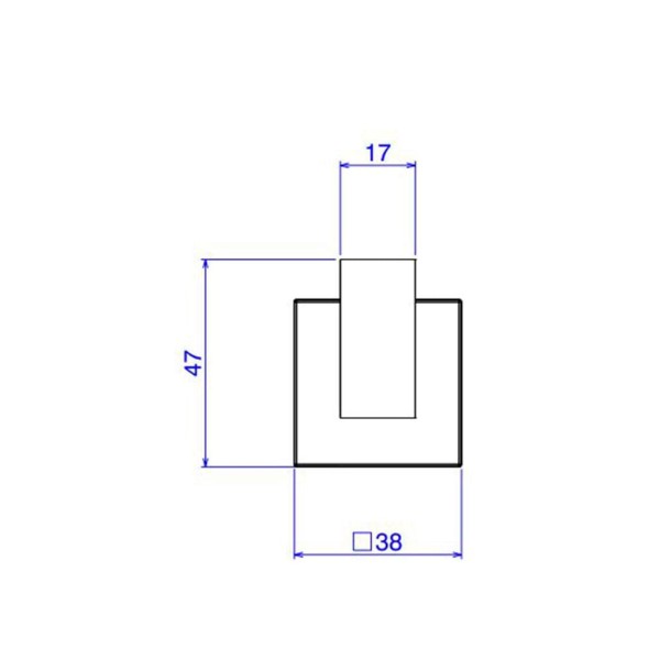 Encontraproduto.com.br - Cabide Deca | Quadratta