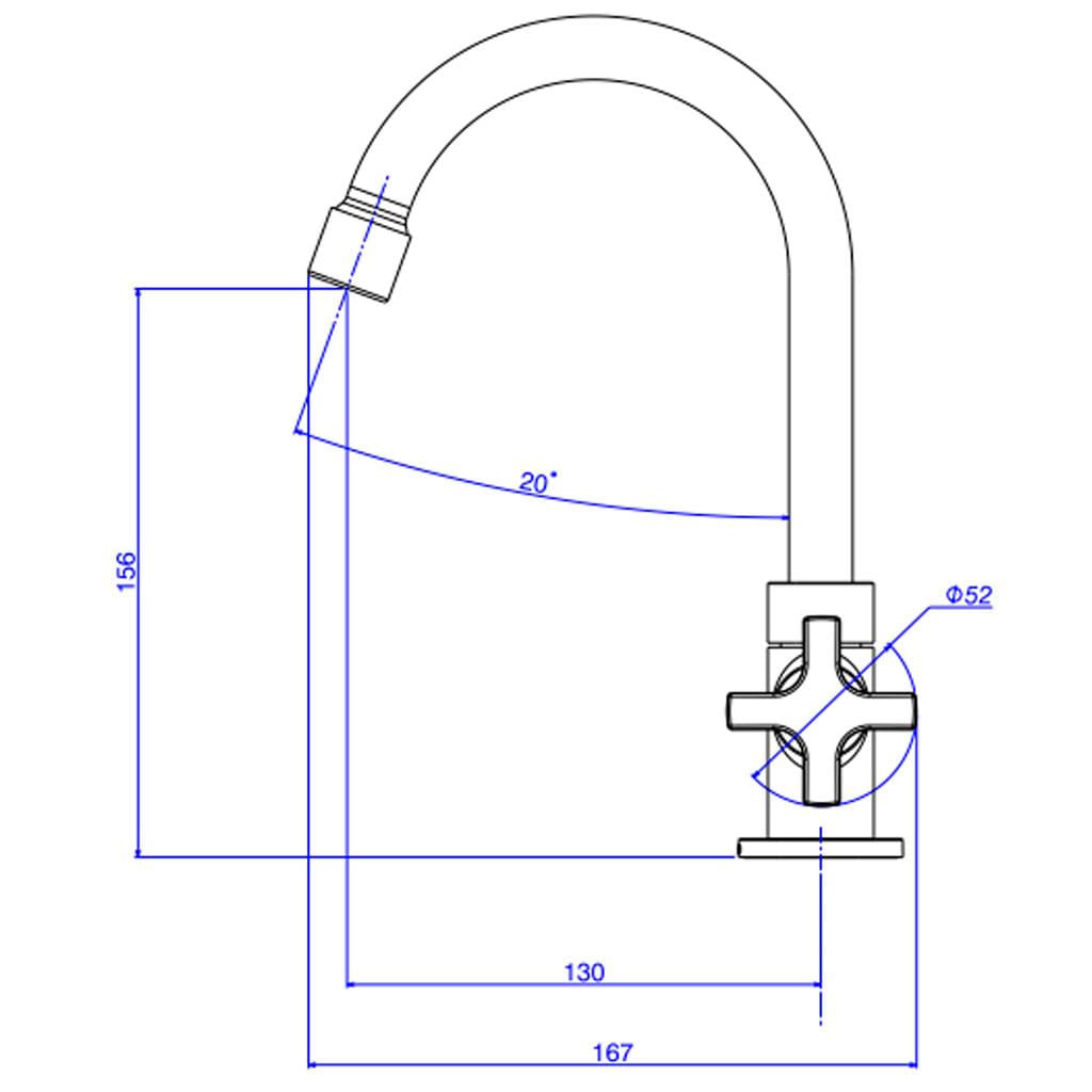 Encontraproduto.com.br - Torneira Deca de Mesa Bica Alta para Lavatório | Max