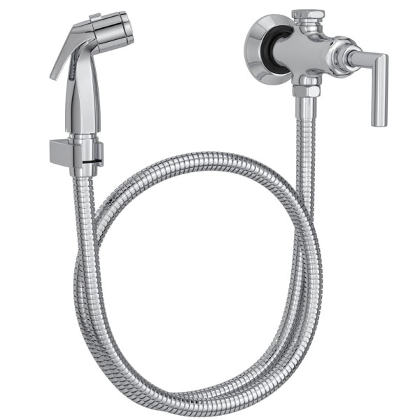 Encontraproduto.com.br - Ducha higiênica Izy Plus 1984 C24 com registro derivação e gatilho cromada Deca