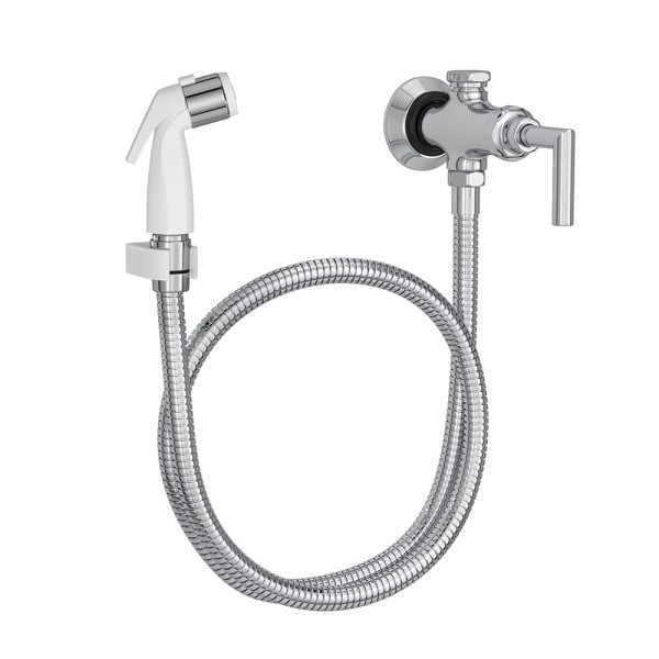 Encontraproduto.com.br - Ducha higiênica Izy Plus 1984 C24 com registro derivação e gatilho cromada Deca