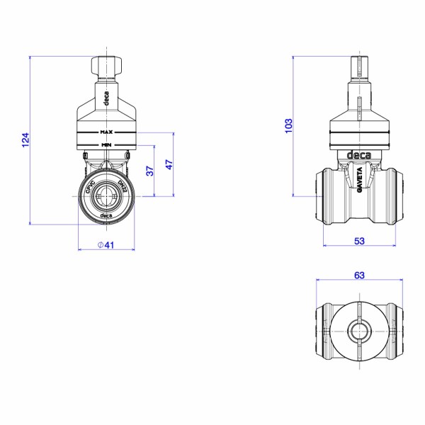 Encontraproduto.com.br - Base para Registro de Gaveta Deca para Cpvc 22mm