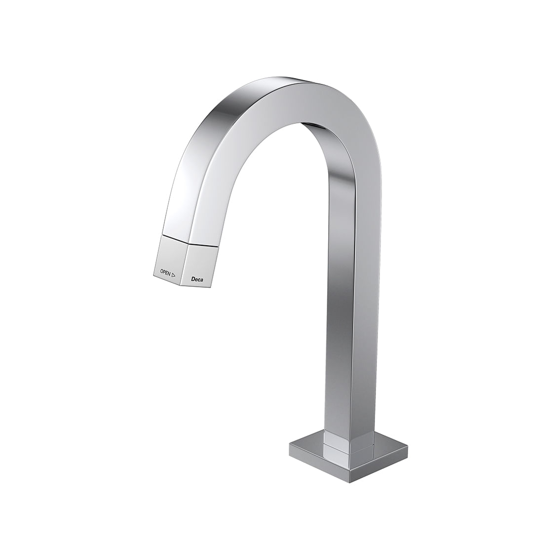 Encontraproduto.com.br - Torneira de Mesa Bica Baixa para Lavatório Deca Tube