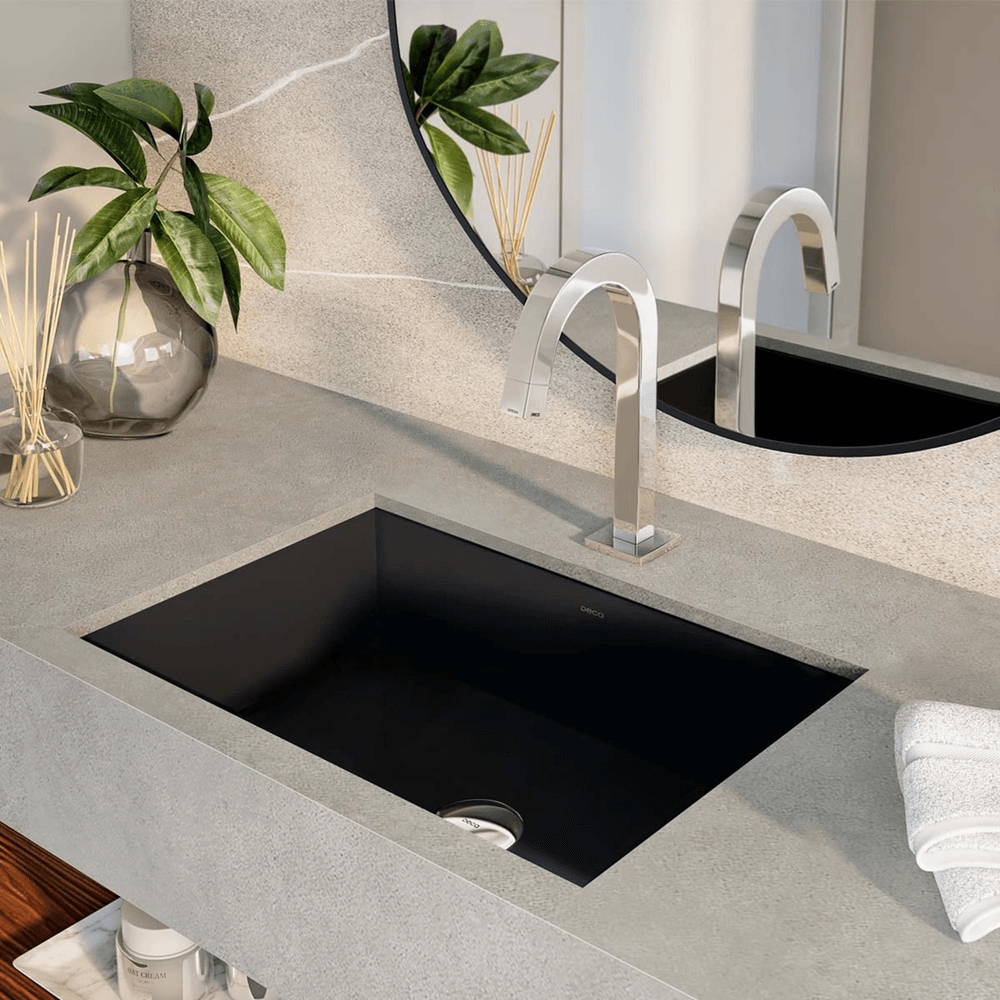 Encontraproduto.com.br - Torneira de Mesa Bica Baixa para Lavatório Deca Tube