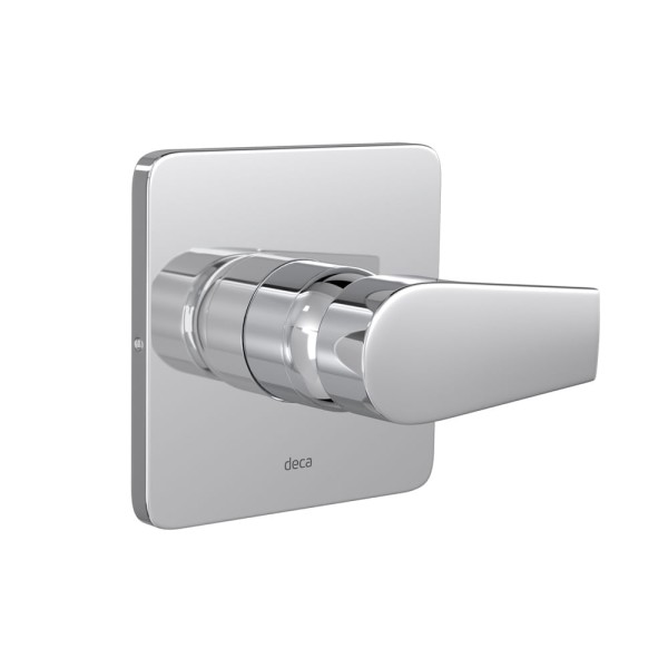 Encontraproduto.com.br - Acabamento Monocomando para Chuveiro Level Baixa e Alta Pressão Cromado Deca