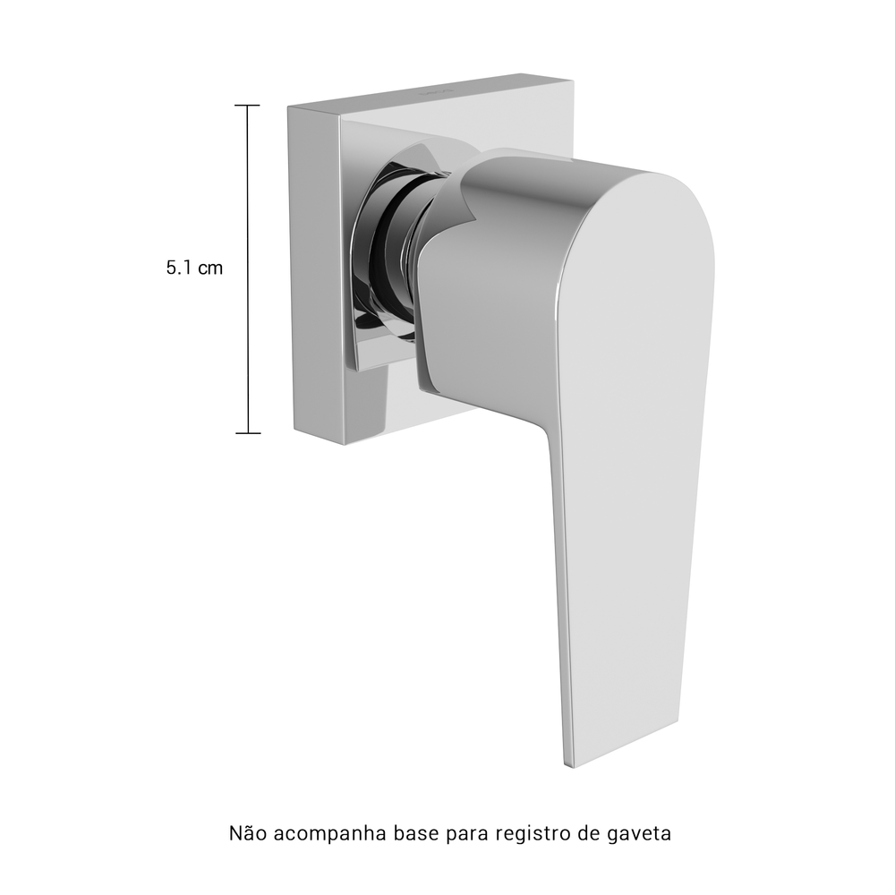 Encontraproduto.com.br - Acabamento para Registro de Gaveta Até 1” Deca Level