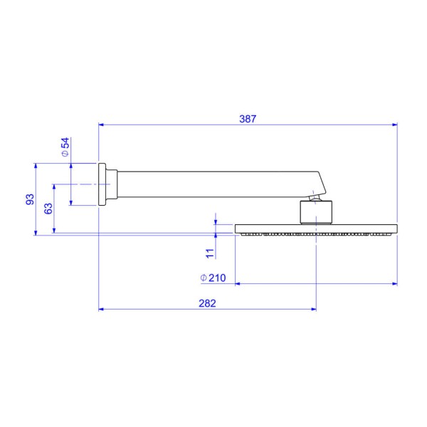 Encontraproduto.com.br - Chuveiro Deca de Parede com Tubo | Aquamax