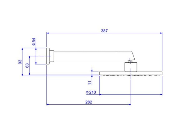 Encontraproduto.com.br - Chuveiro Deca de Parede com Tubo | Aquamax